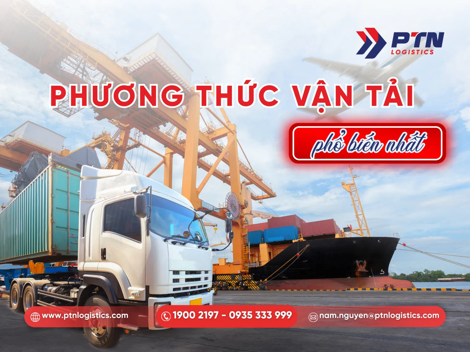 Phương thức vận tải khi nhập khẩu linh kiện điện tử máy tính