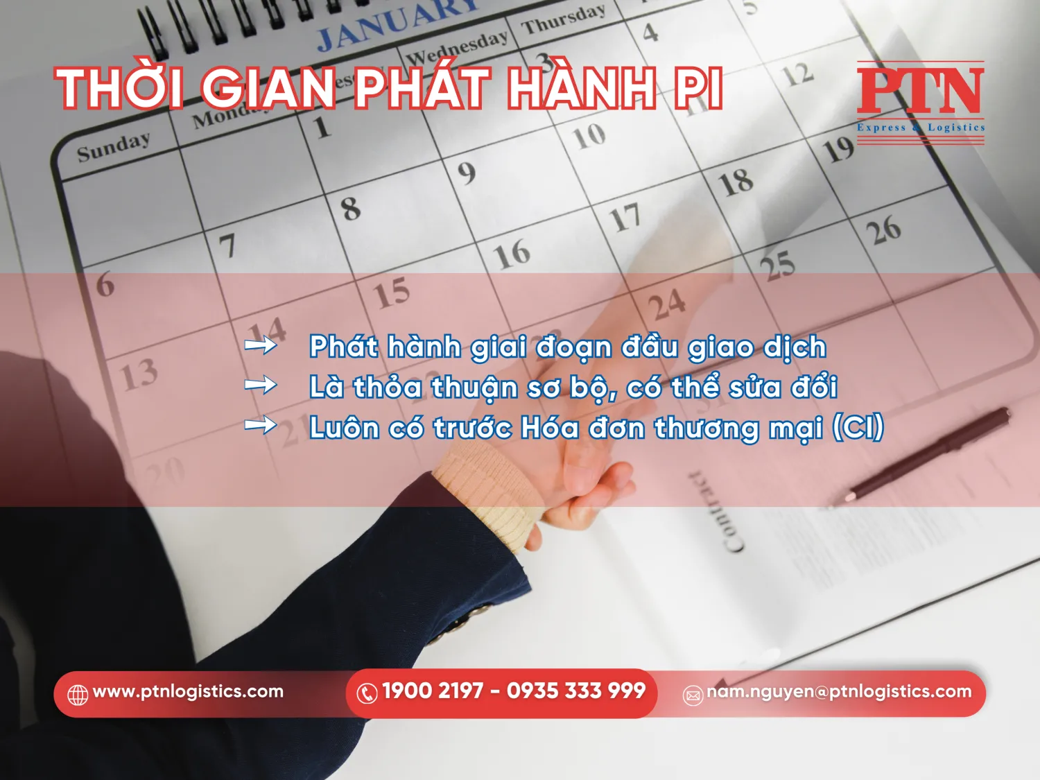 PI được phát hành khi nào?