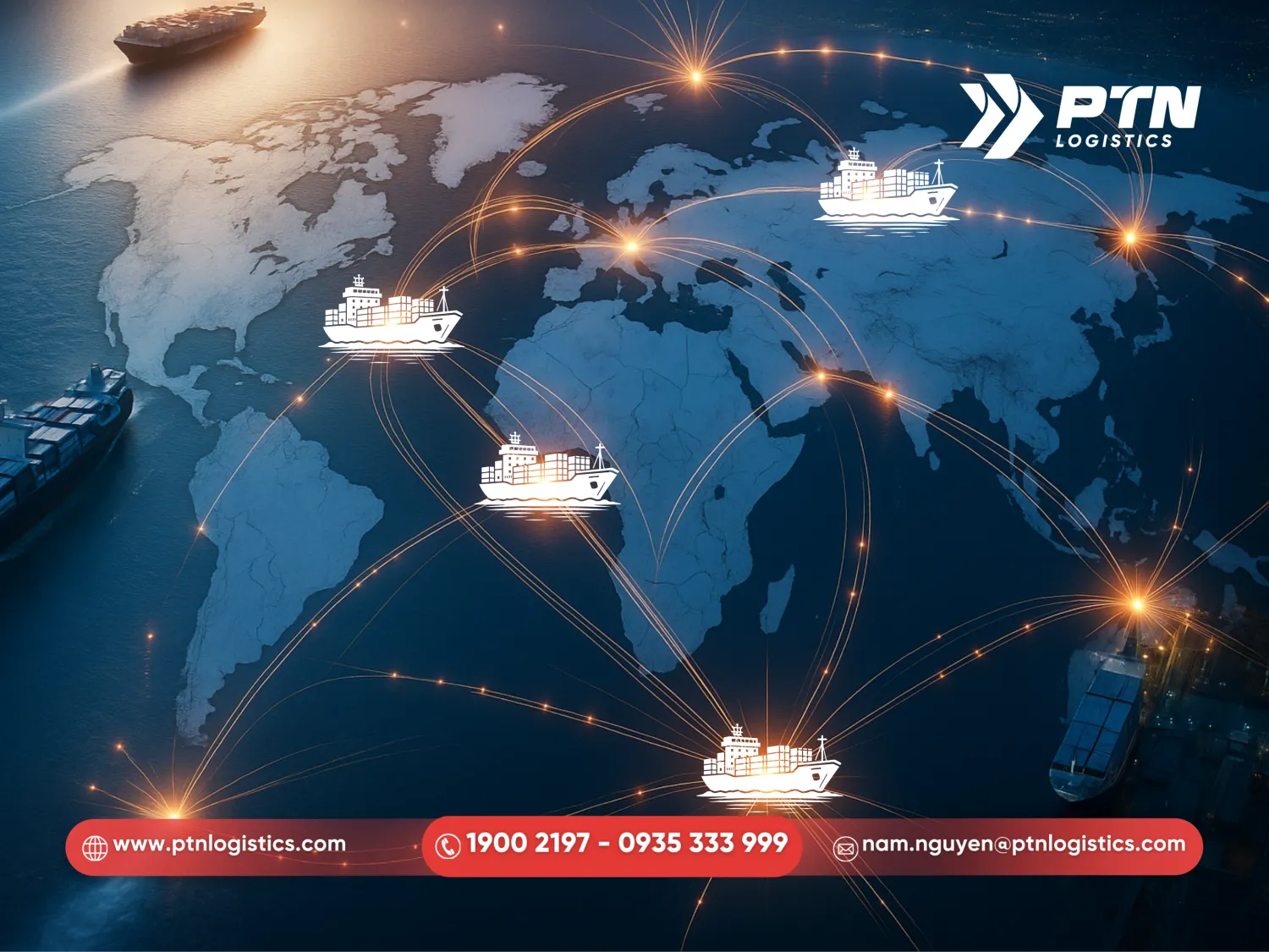 PTN cung cấp giải pháp tối ưu giúp doanh nghiệp hợp tác hiệu quả với các hãng tàu