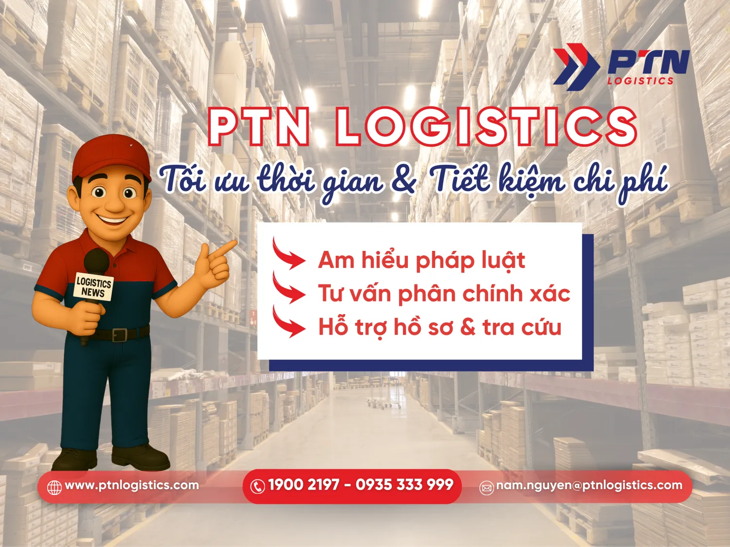PTN logistics có đội ngũ nhân sự giàu kinh nghiệm