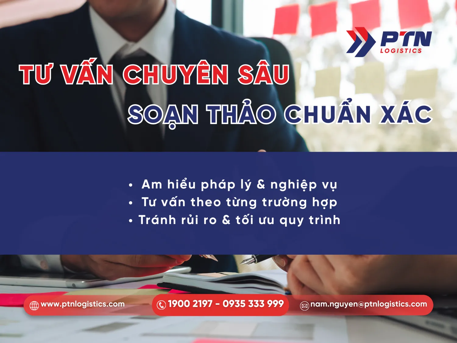 PTN Logistics cung cấp giải pháp tư vấn chuyên sâu
