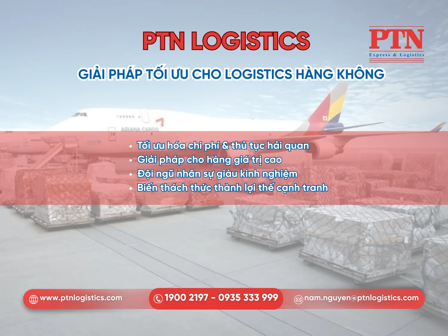 PTN Logistics đưa ra giải pháp tối ưu cho doanh nghiệp