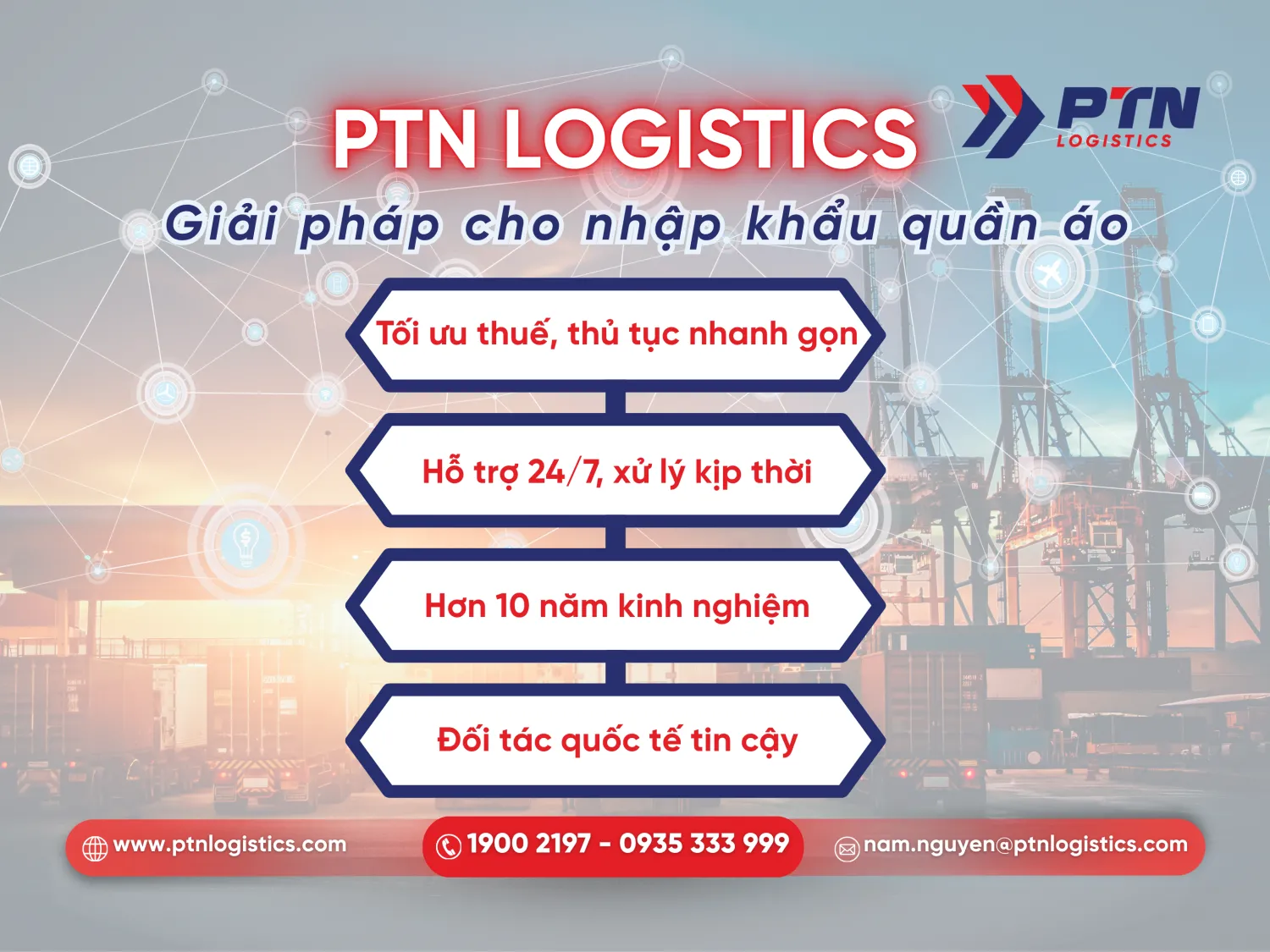 PTN Logistics khắc phục hạn chế và rủi ro