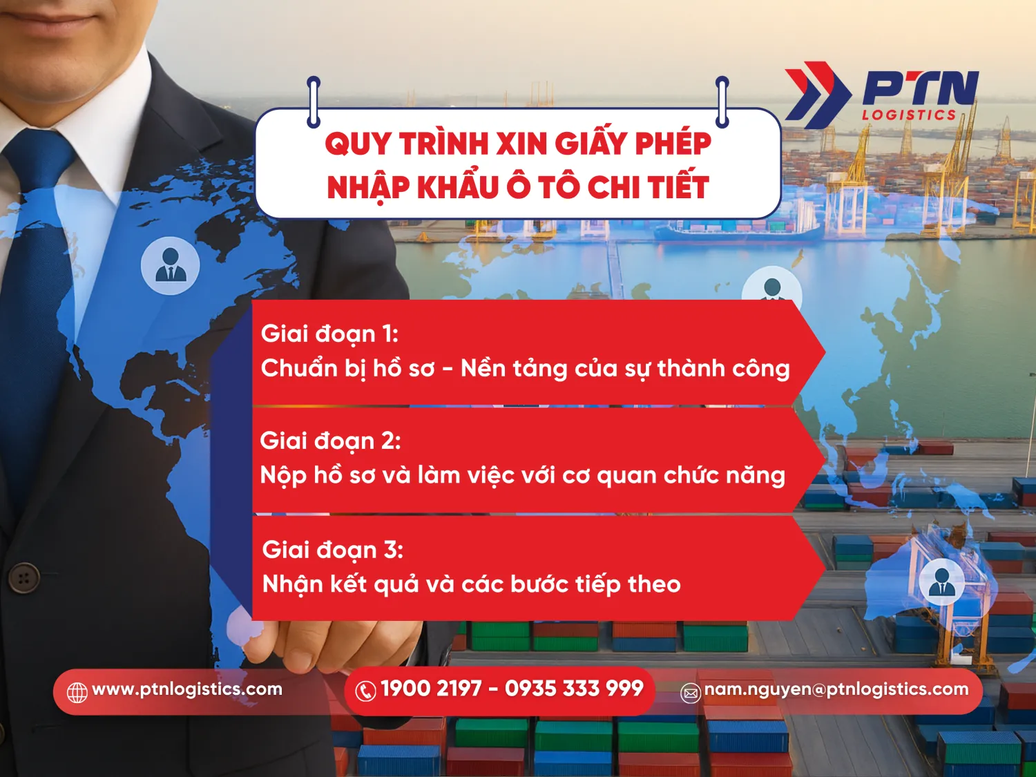 Quy trình xin giấy phép nhận khẩu ô tô