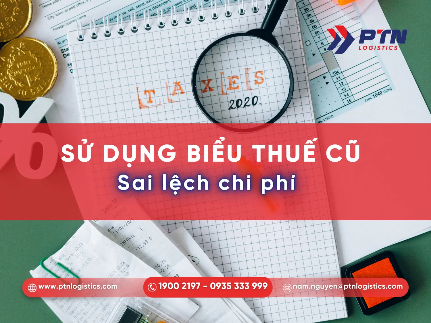 Rủi ro khi sử dụng biểu thuế cũ