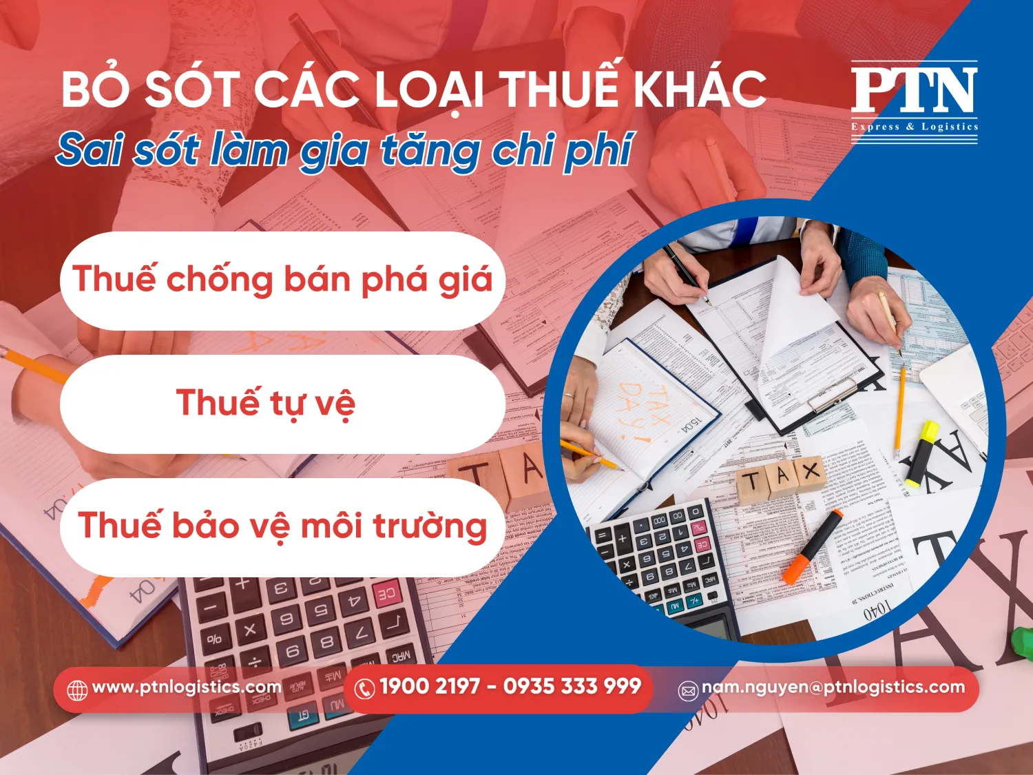 Sai lầm khi không kiểm tra các loại thuế