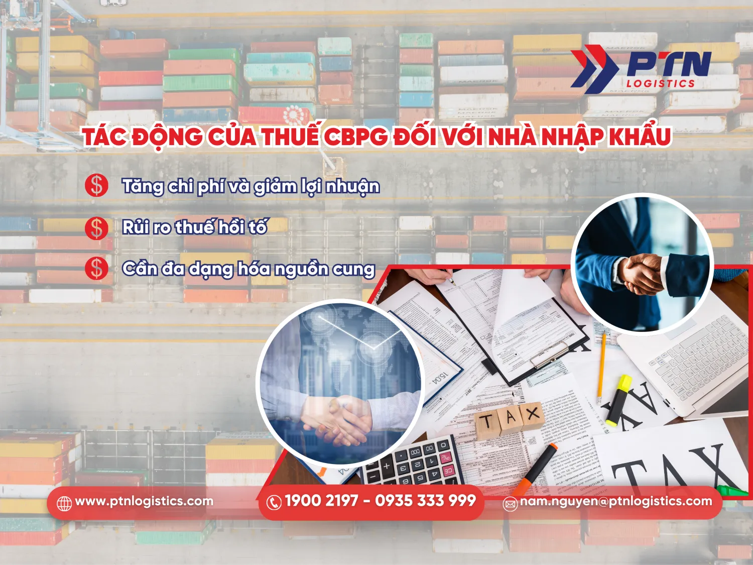 Tác động của thuế chống bán phá giá đối với nhà nhập khẩu