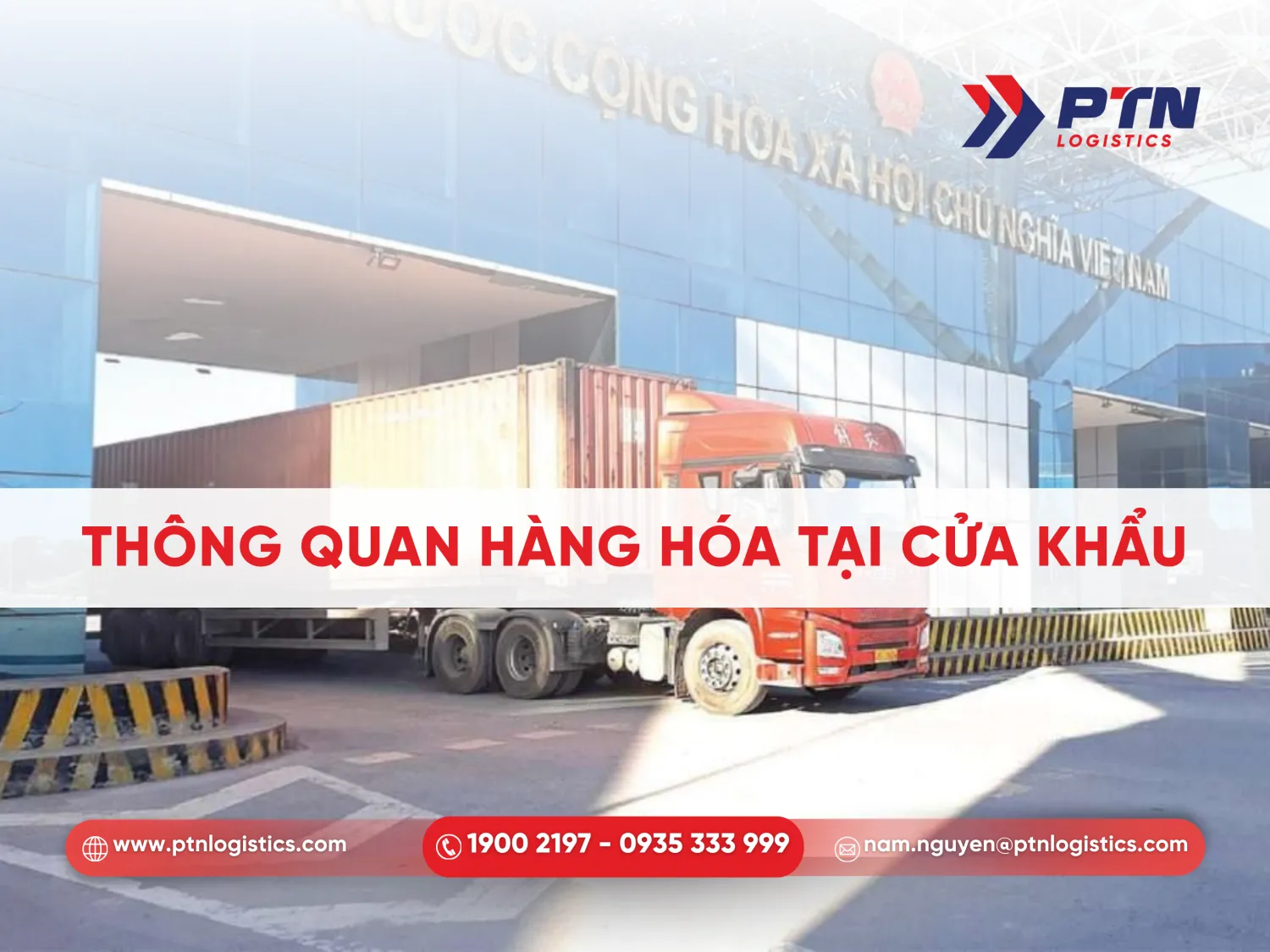 Thông quan hàng hóa tại cửa khẩu