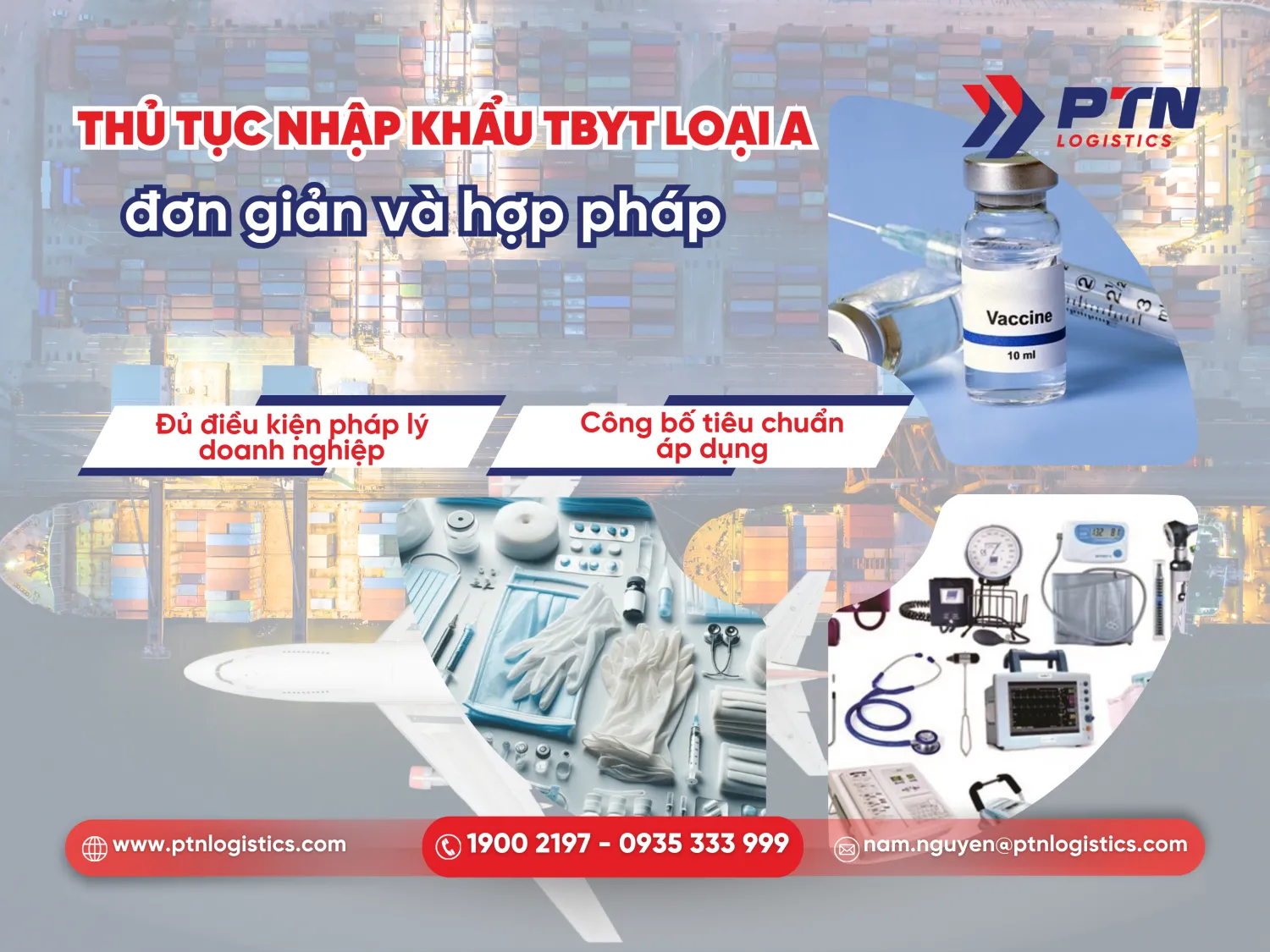 Thủ tục nhập khẩu thiết bị y tế loại A: Đơn giản và hợp pháp