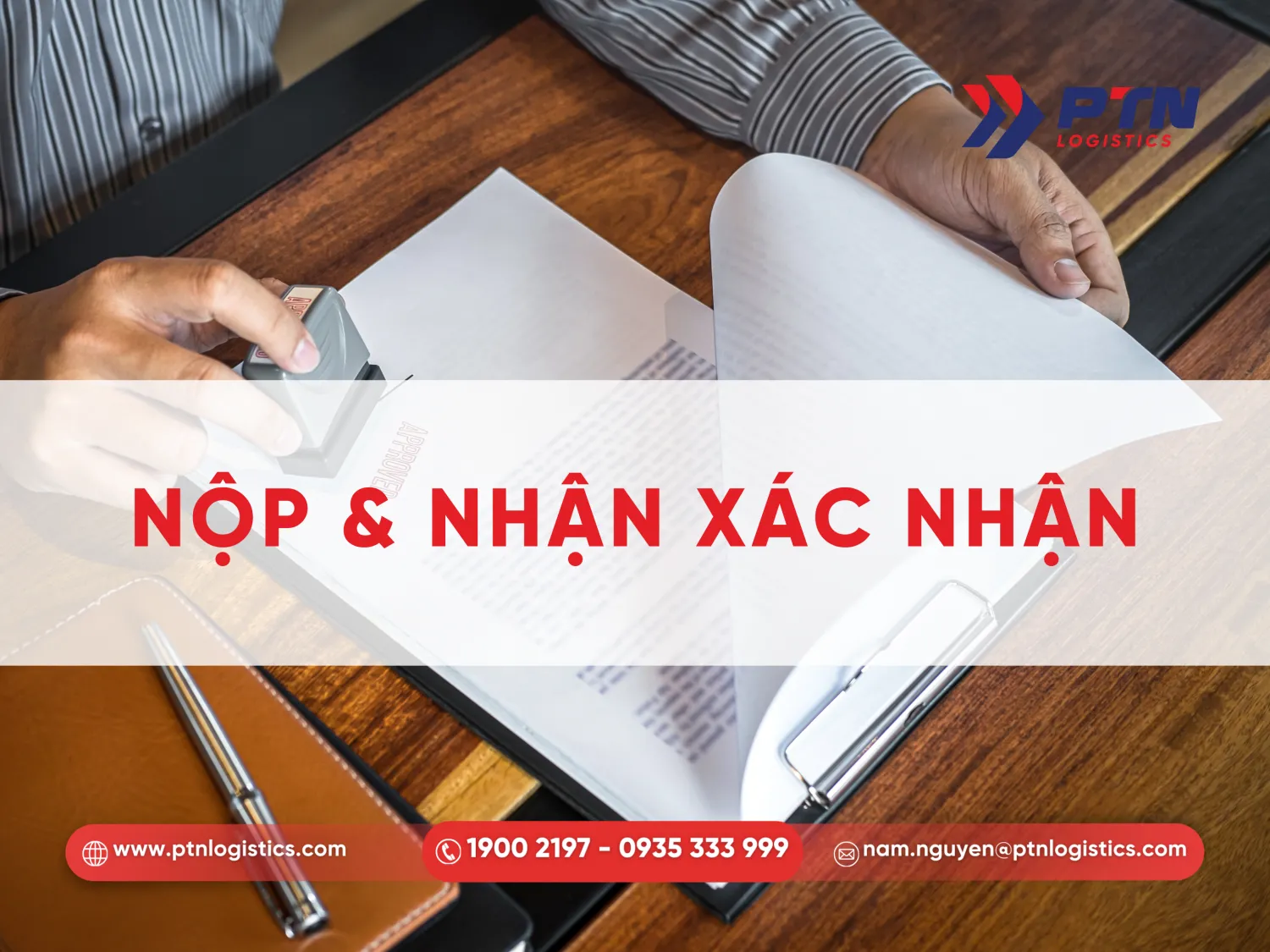Thực hiện nộp và xác nhận