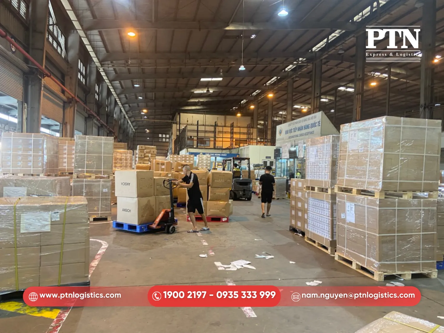 Thực trạng kho bãi hàng không