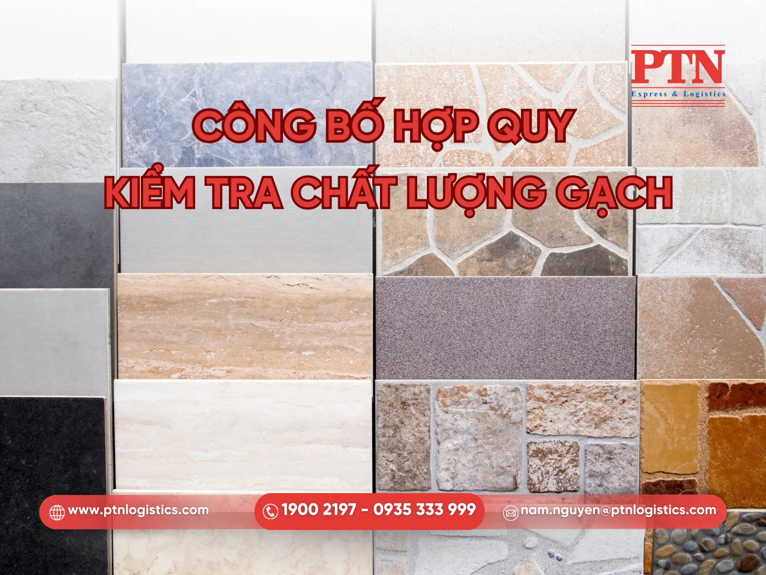 Tiến hành kiểm tra chất lượng gạch