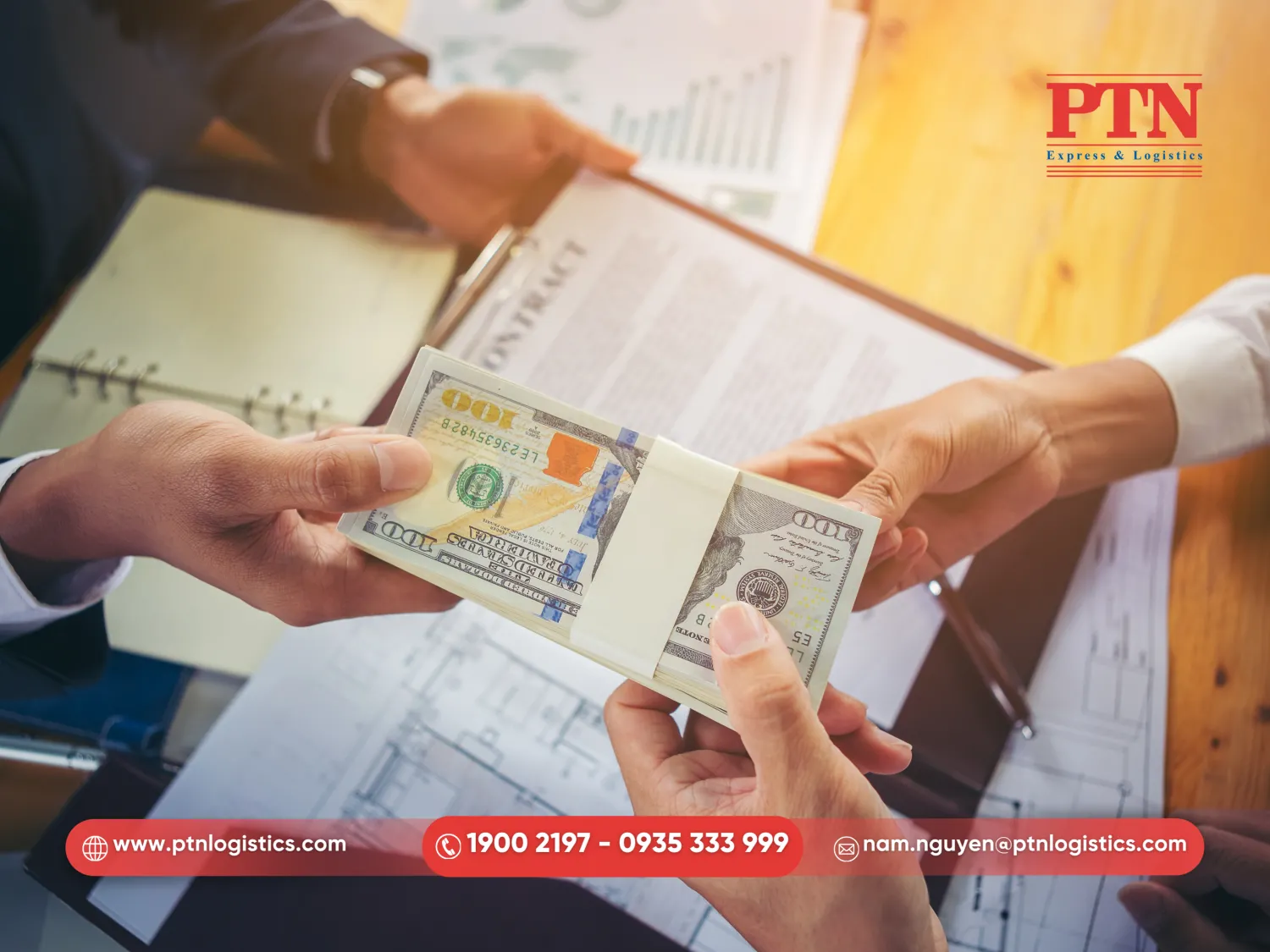 Tiến hành thanh toán chi phí