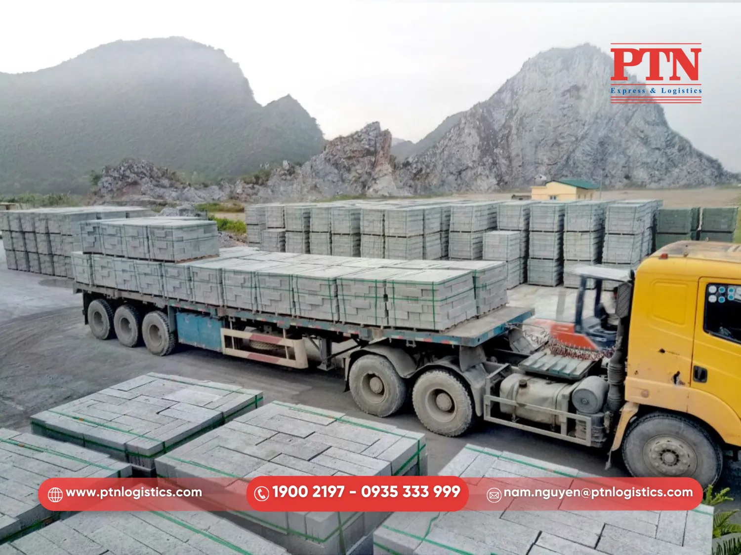 Tiến hành vận chuyển và phân phối