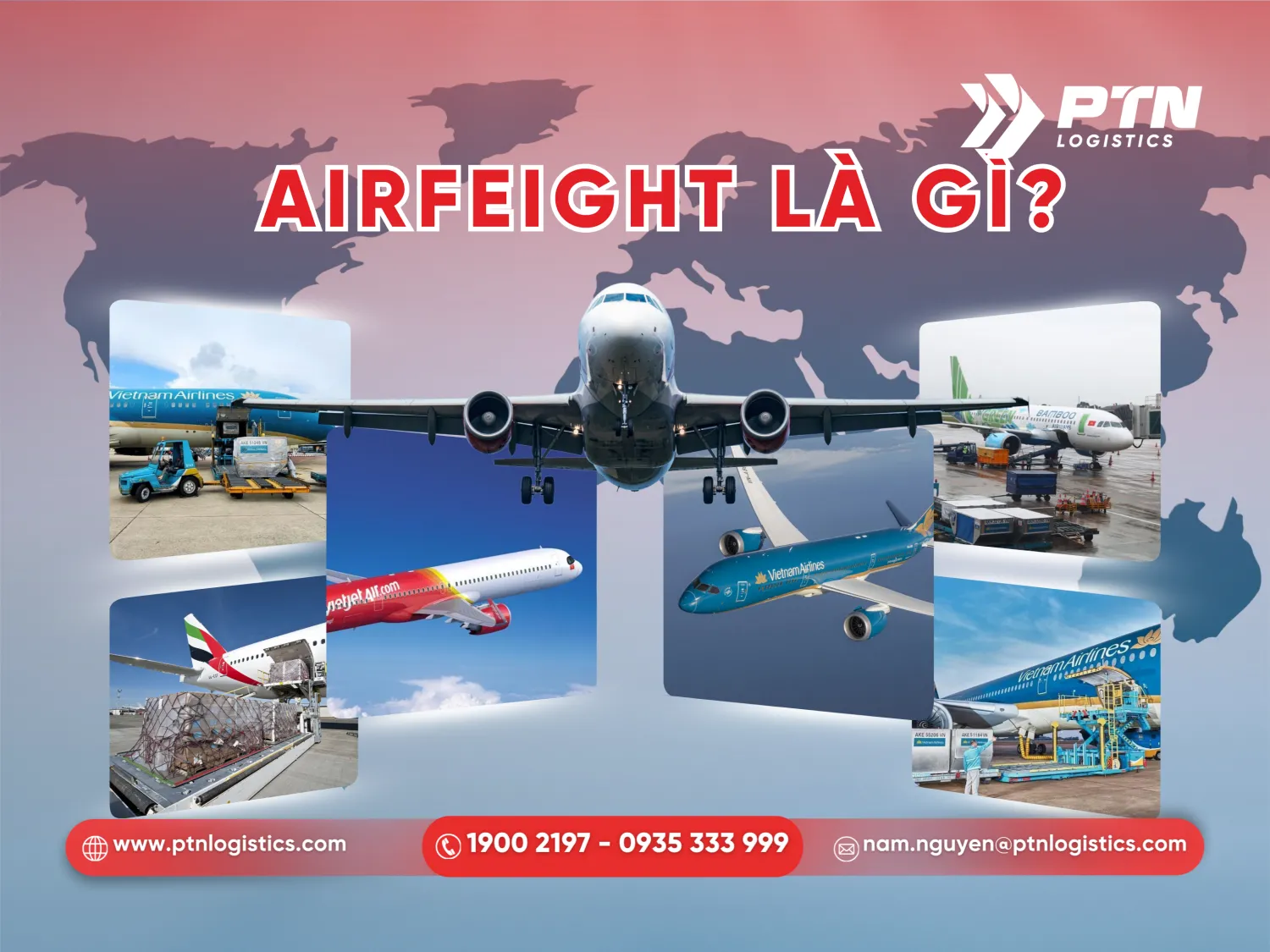 Tìm hiểu airfreight là gì trong logistics