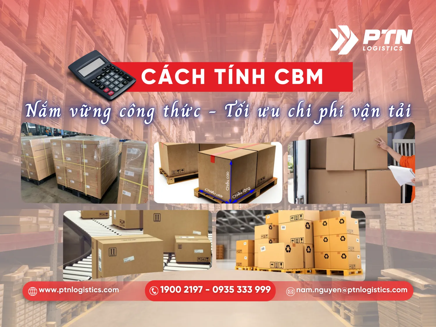 Tìm hiểu cách tính CBM trong logistics