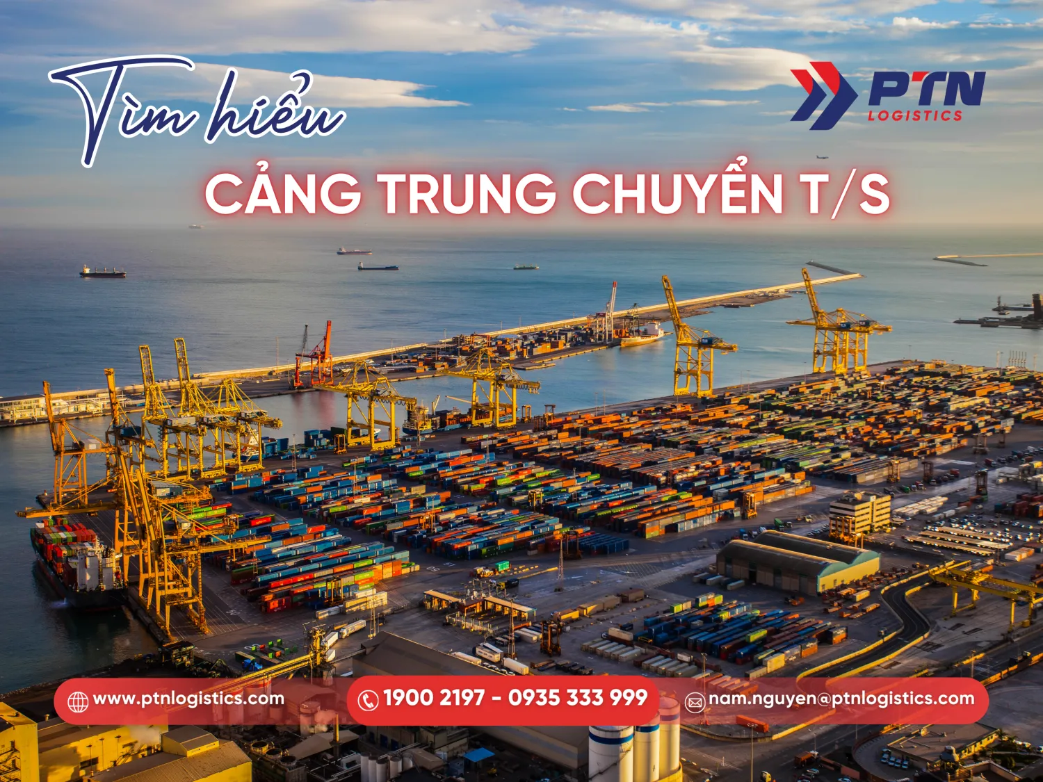 Tìm hiểu cảng trung chuyển TS là gì