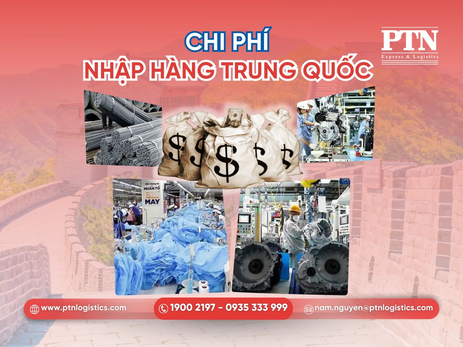 Tìm hiểu chi phí nhập hàng Trung Quốc về Việt Nam
