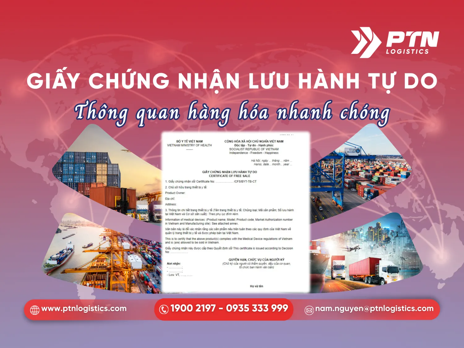 Tìm hiểu giấy chứng nhận lưu hành tự do CFS là gì