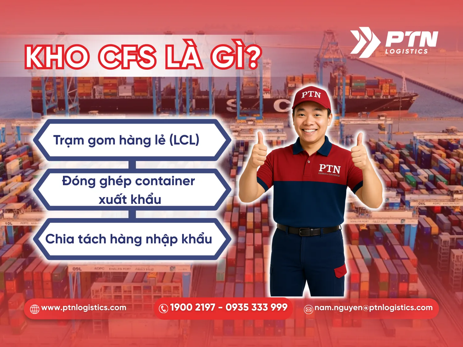Tìm hiểu kho CFS là gì trong logistics