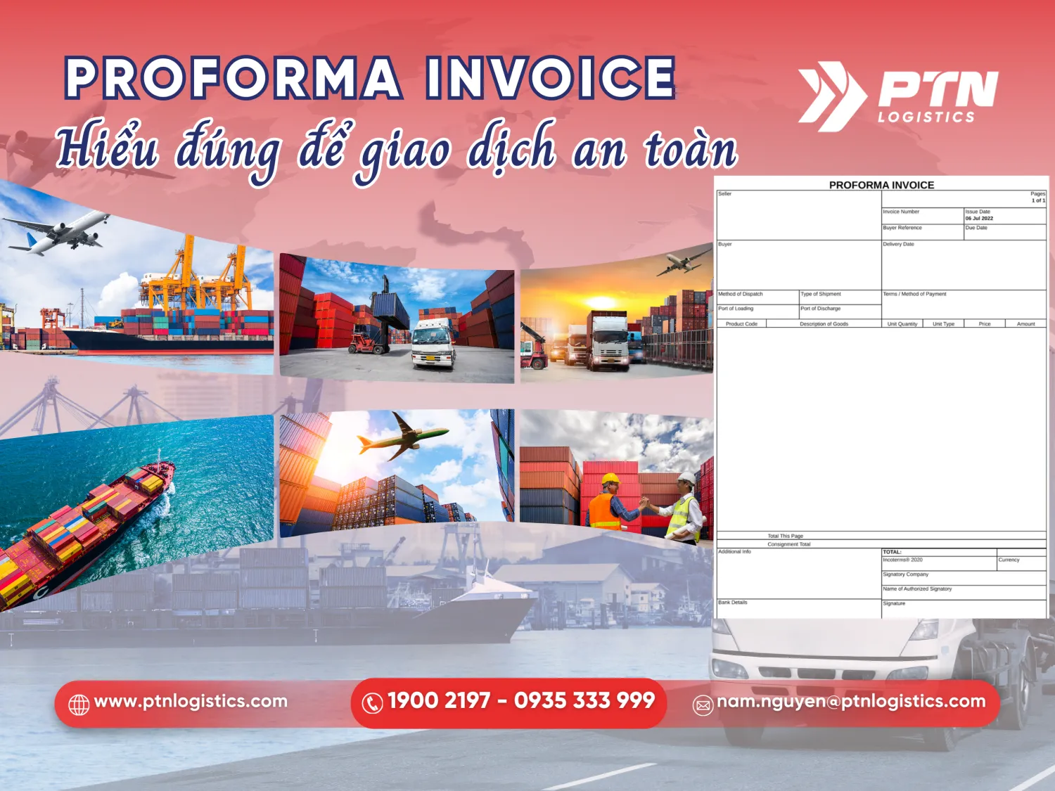 Tìm hiểu PI là gì trong xuất nhập khẩu