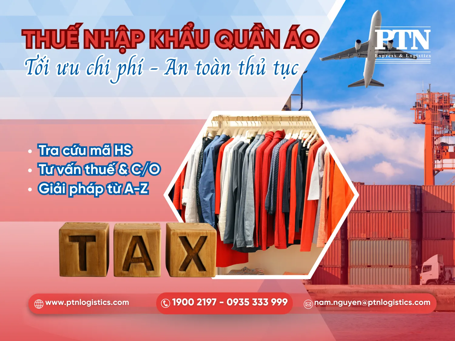 Tìm hiểu thuế nhập khẩu quần áo