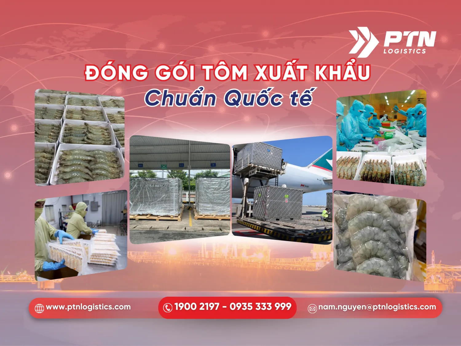 Tìm hiểu về quy cách đóng gói tôm xuất khẩu