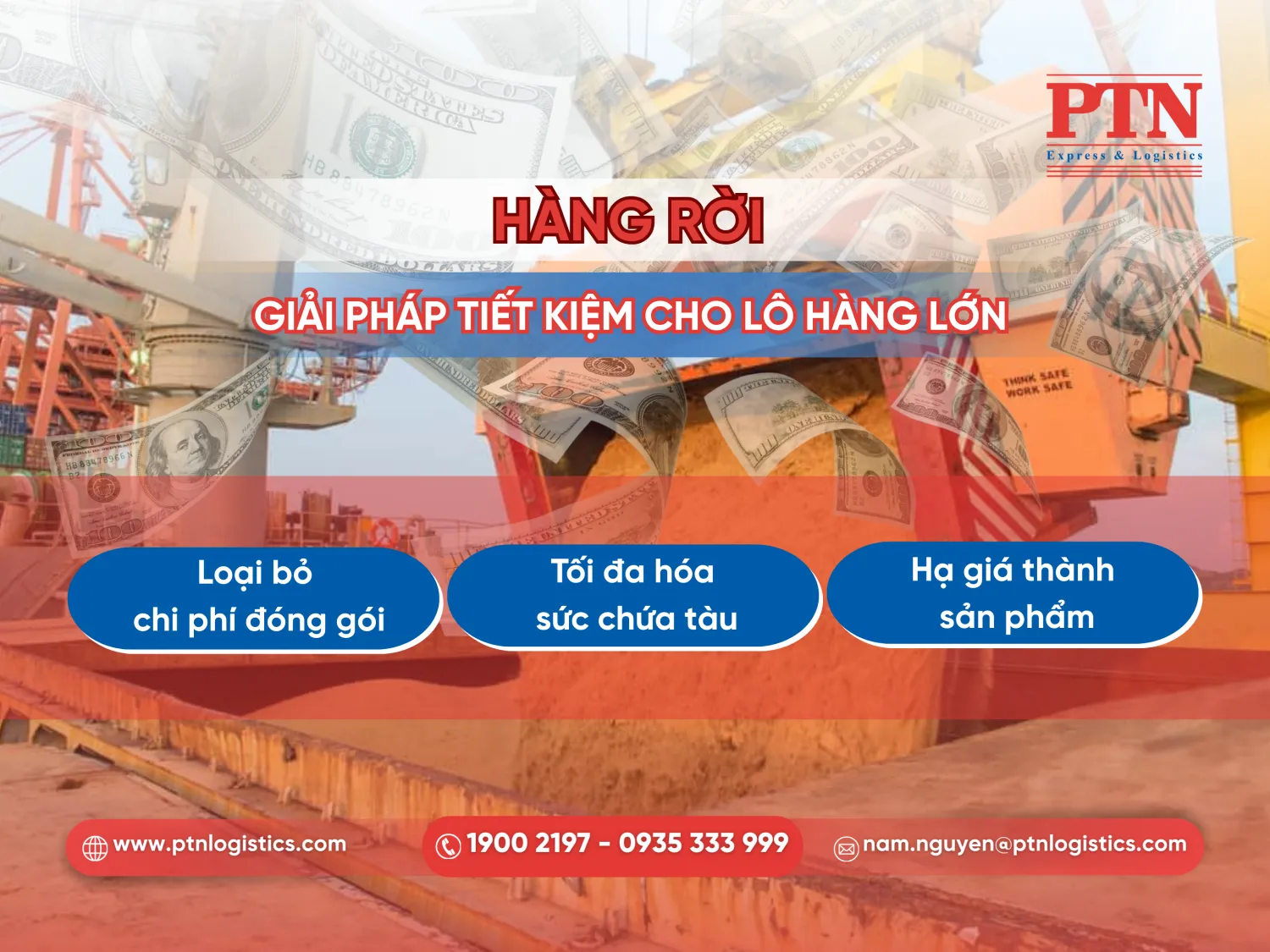 Tối ưu chi phí vận chuyển cho hàng số lượng lớn