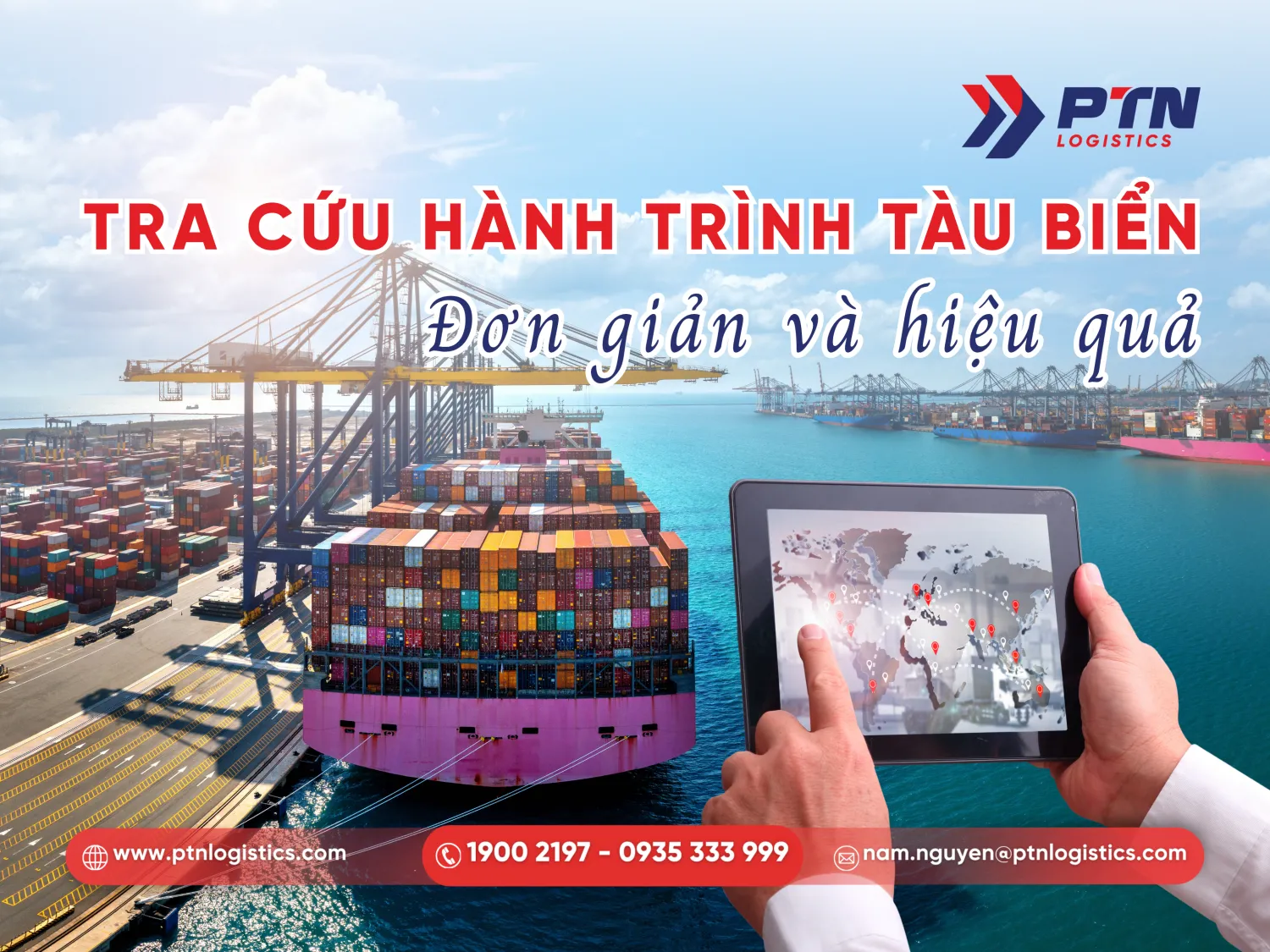 Tra cứu hành trình tàu biển