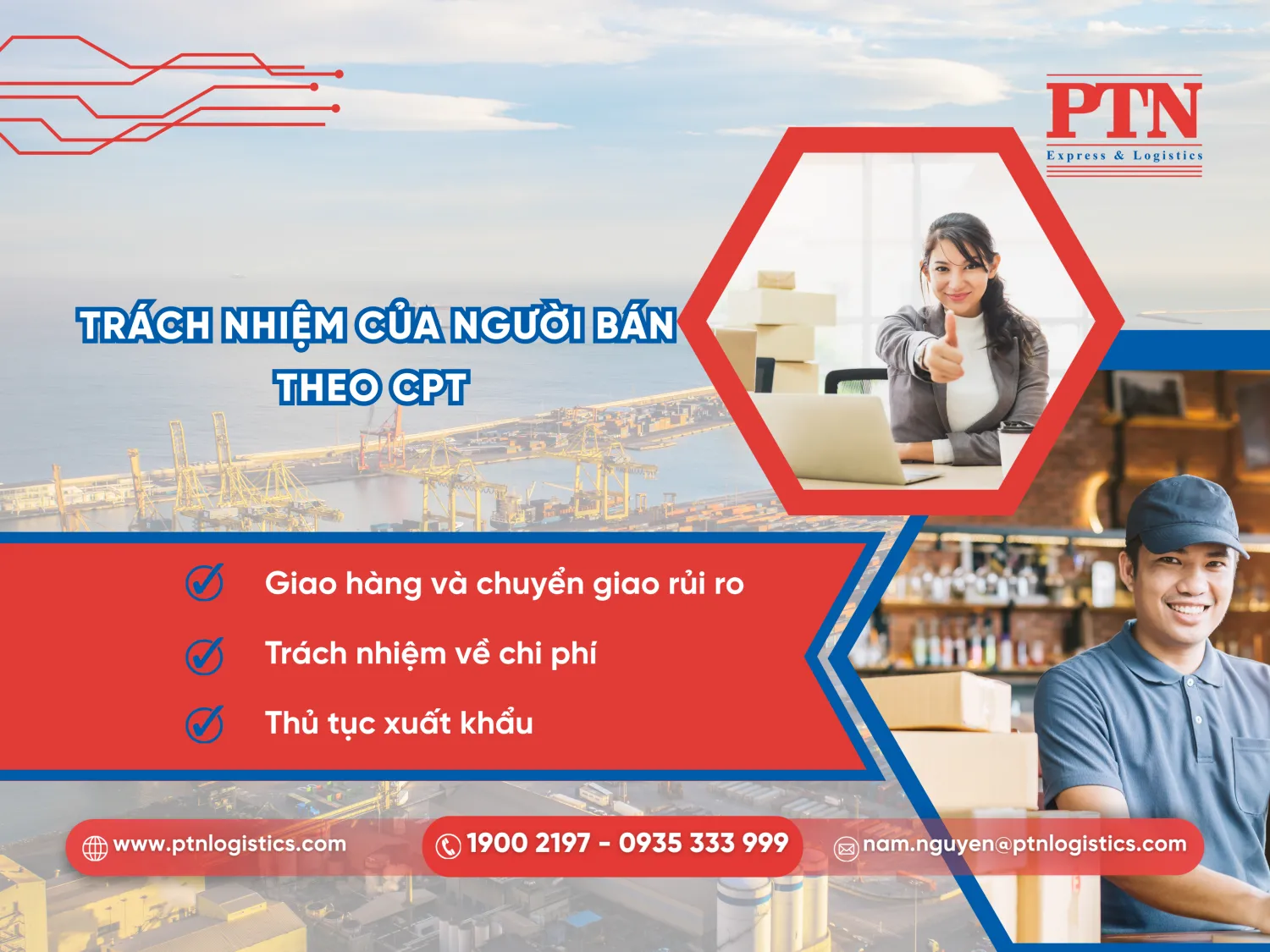 Trách nhiệm của người bán theo CPT