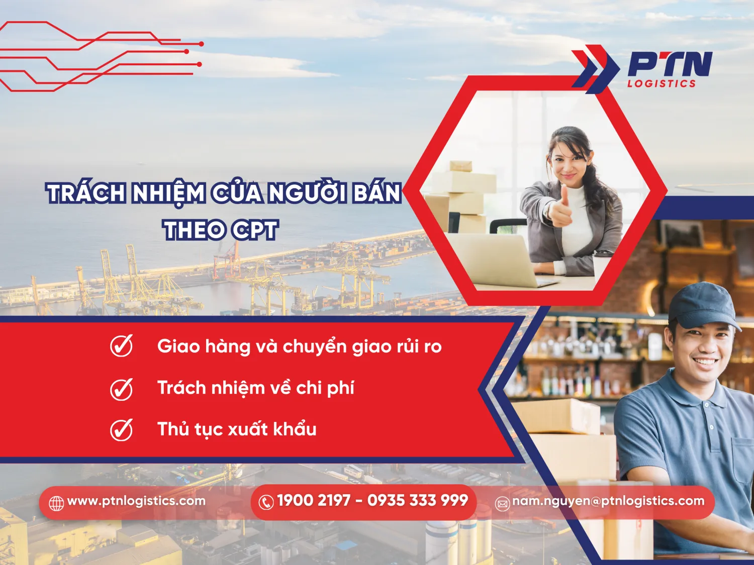 Trách nhiệm của người bán theo điều kiện CPT