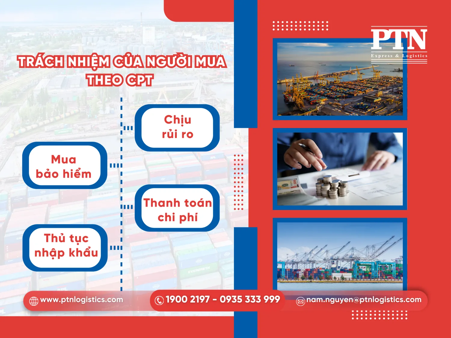 Trách nhiệm của người mua theo CPT