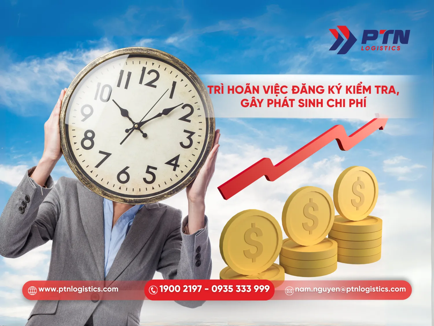 Trì hoãn đăng ký kiểm tra sẽ gây phát sinh chi phí