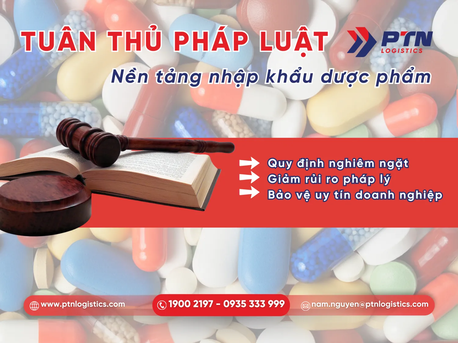 Tuân thủ pháp luật khi nhập khẩu dược phẩm