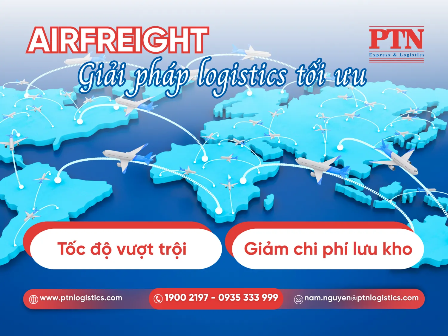 Vai trò của airfreight trong chuỗi cung ứng toàn cầu