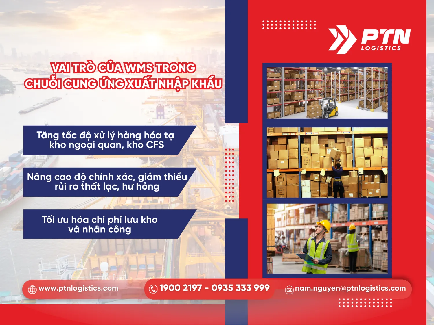 Va trò của WMS trong chuỗi cung ứng XNK