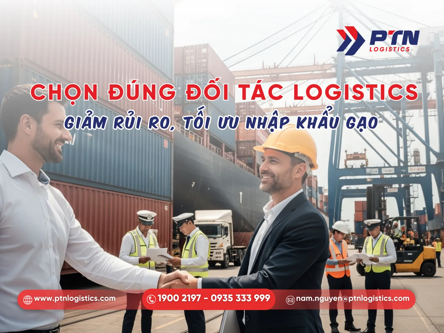 Vai trò khi lựa chọn đối tác logsitics