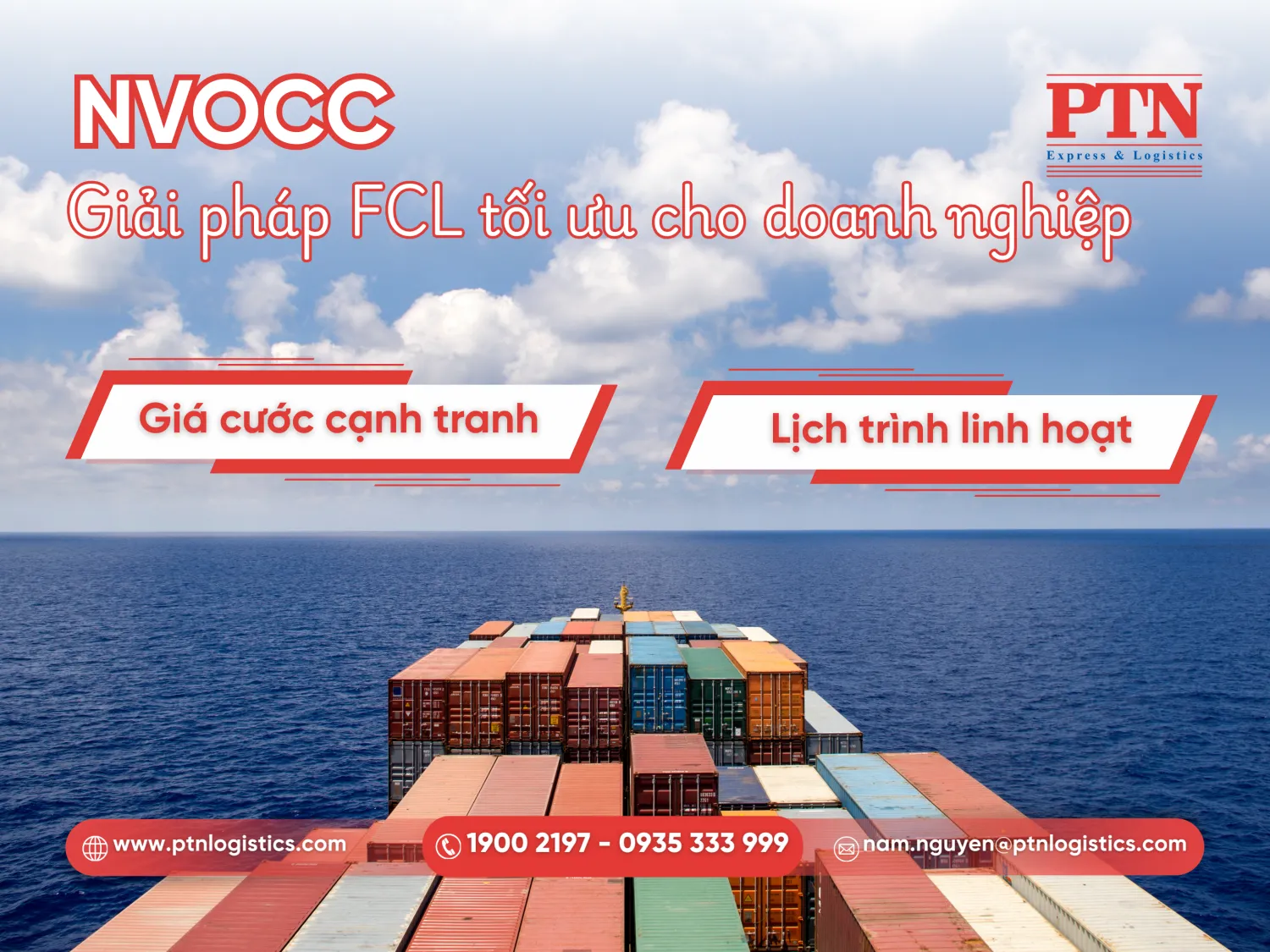 Vai trò NVOCC đối với hàng FCL