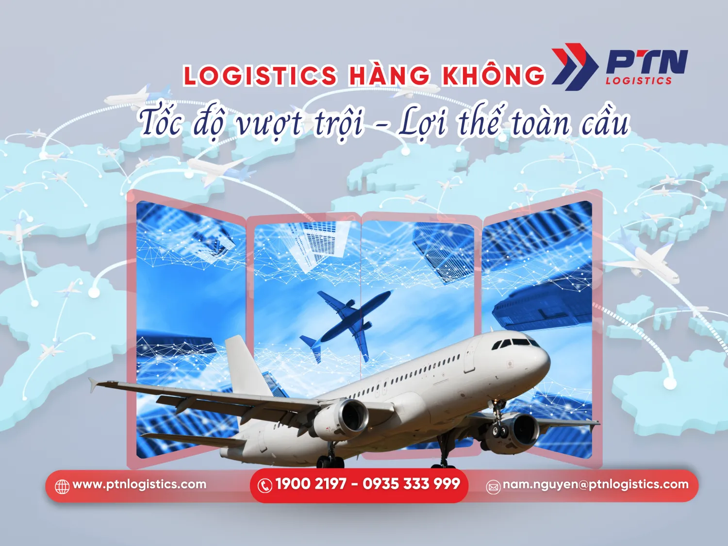 Vai trò và đặc điểm của logistics hàng không
