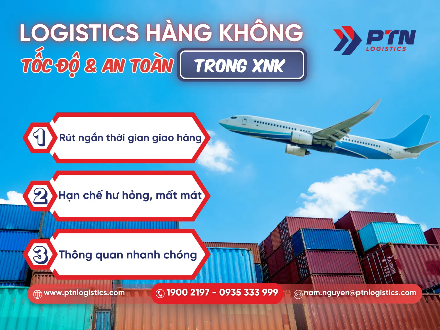 Vai trò vận tải hàng không trong chuỗi cung ứng
