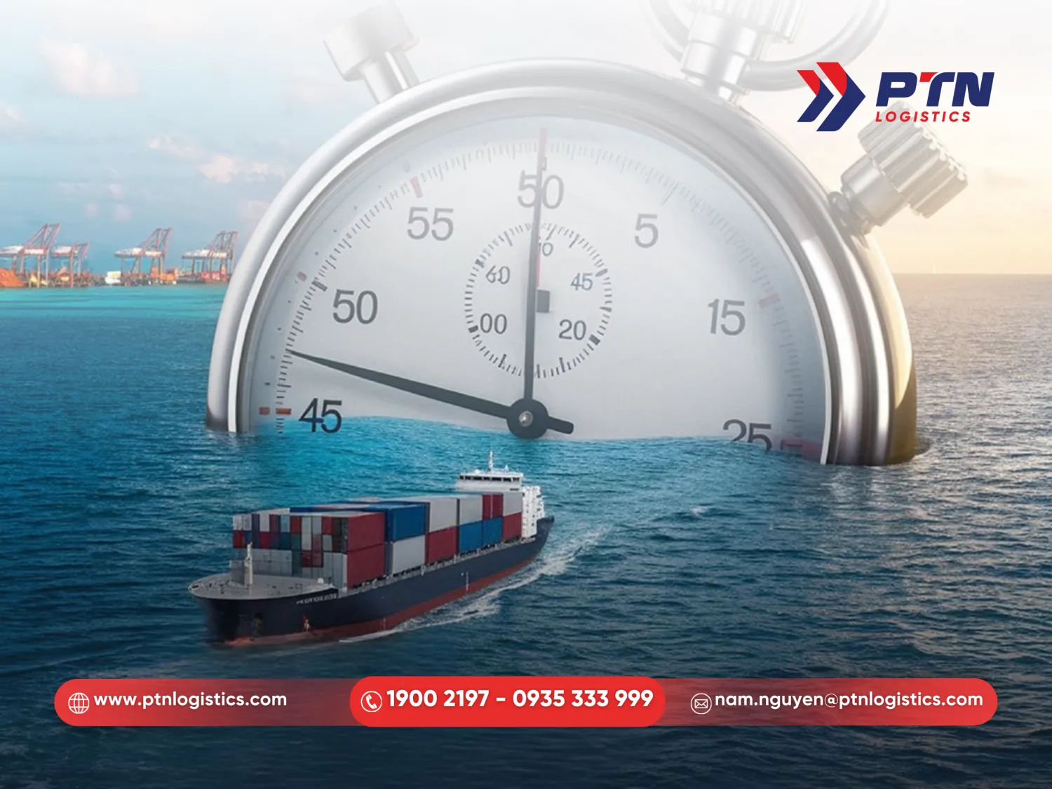 Vận chuyển đường biển có thời gian dài