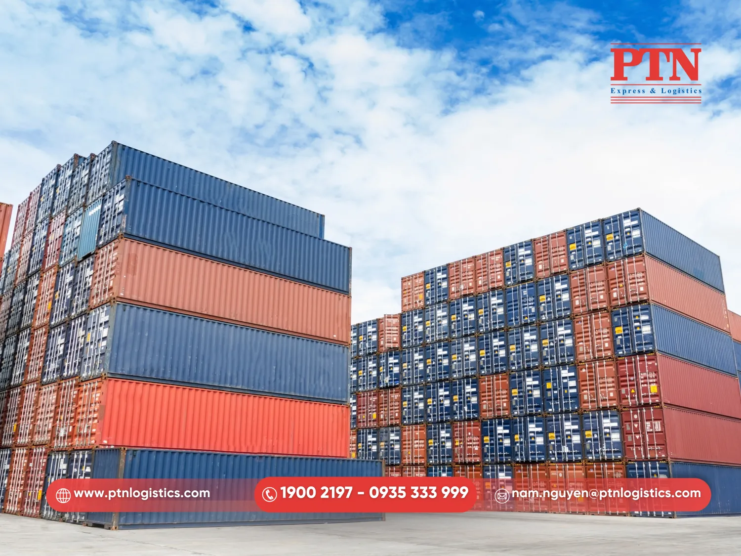 Vận chuyển về bãi container