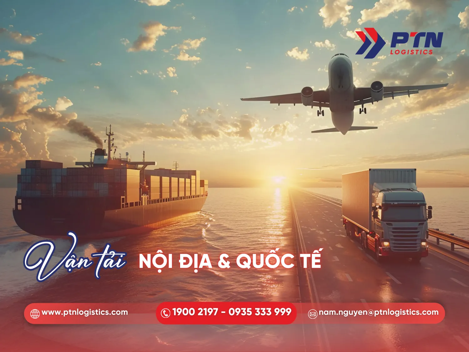 Vận tải nội địa và vận tải quốc tế