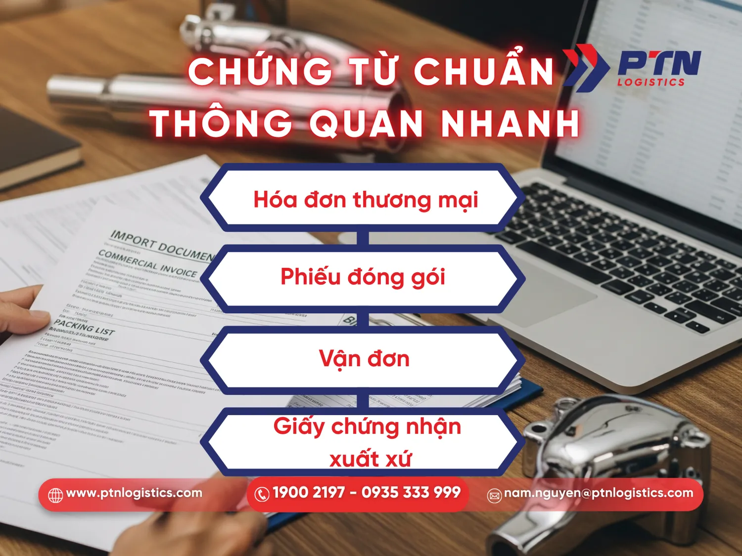 Xin giấy phép và chuẩn bị các chứng từ cần  thiết