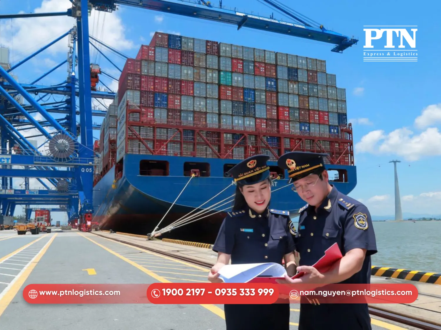 Yếu tố thủ tục hải quan trong logistics cảng biển
