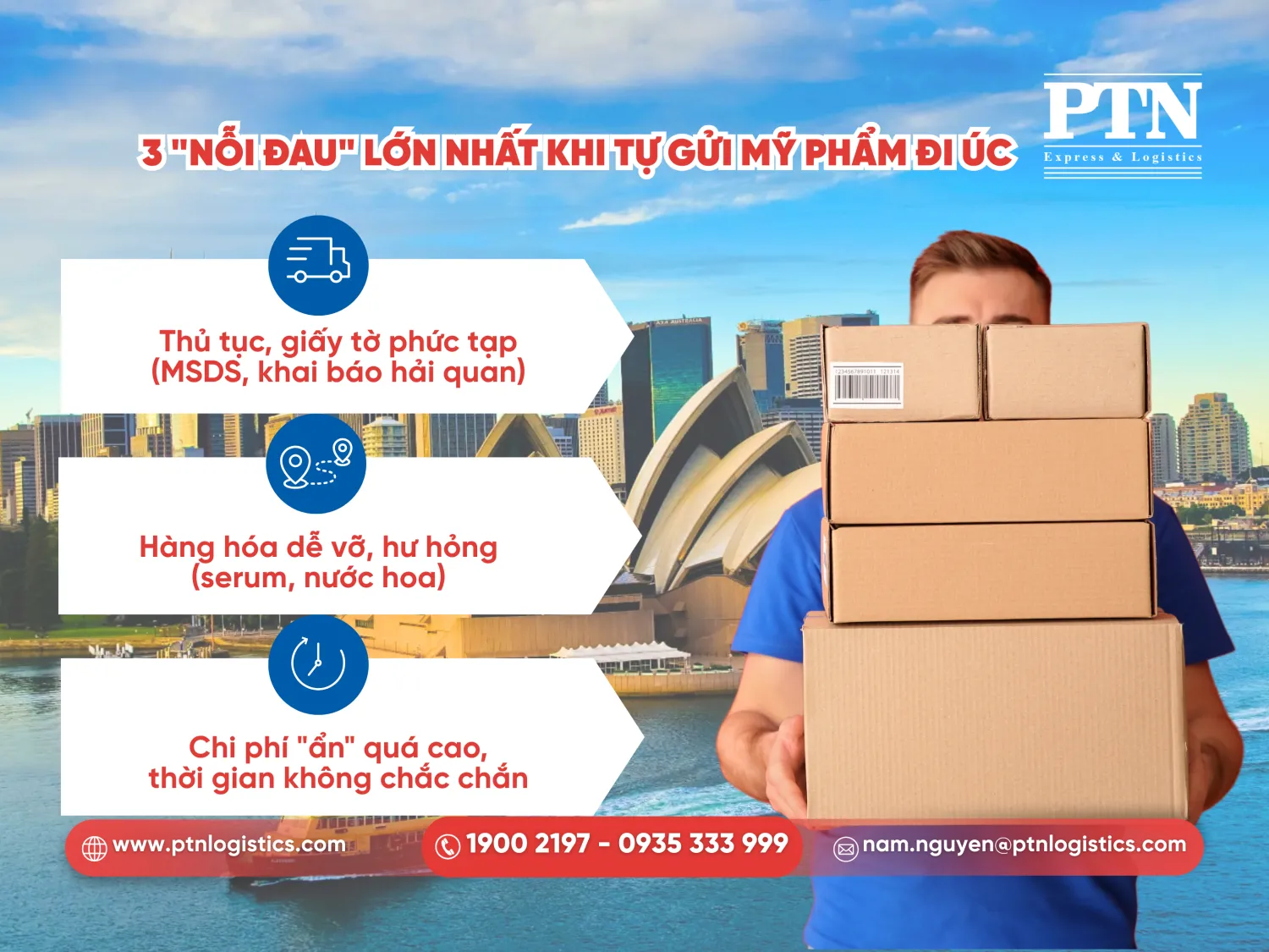 3 nỗi đau lớn nhất khi tự gửi mỹ phẩm đi Úc