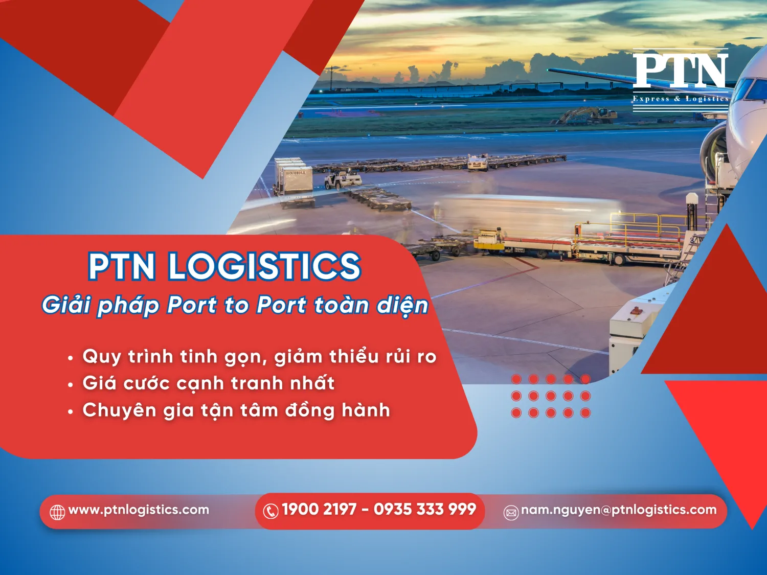 PTN cung cấp dịch vụ Port to Port toàn diện