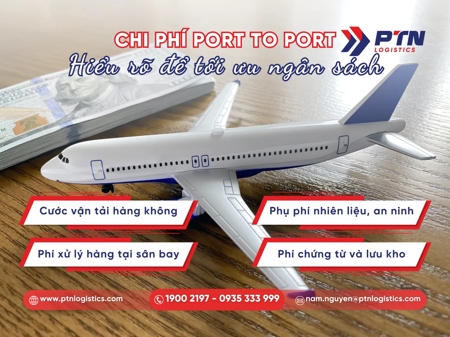 Các chi phí cấu thành dịch vụ port to port