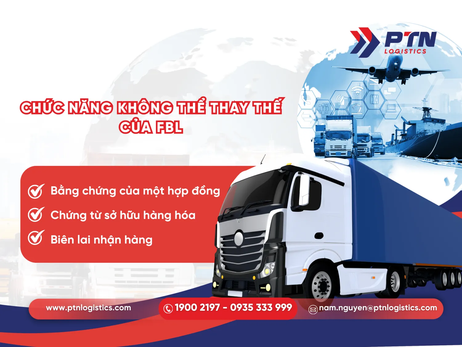 Các chức năng không thể thay thế của FBL