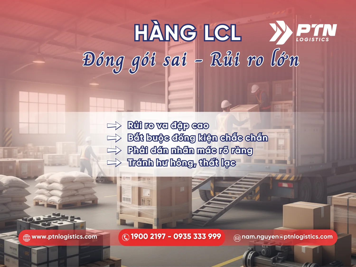 Các lưu ý đóng gói đúng chuẩn hàng hóa